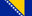 Vlag Bosnië en Herzegovina